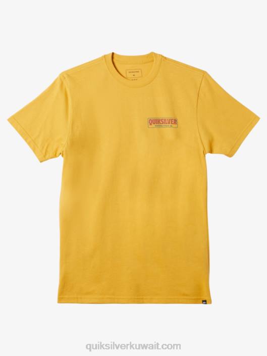 تي شيرت وقت الاستراحة Quiksilver رجال 68001193 ذهب لامع