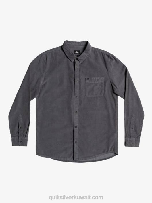 قميص بأكمام طويلة دخان الدخان Quiksilver رجال 68001223 بوابة حديدية
