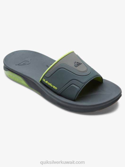 الصنادل الشرائح الانتعاش الرياضيات Quiksilver رجال 68001258 رمادي 1