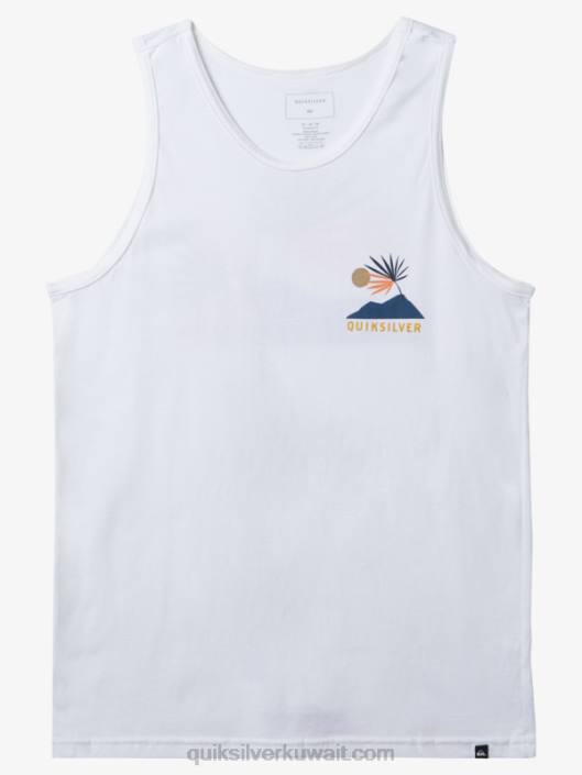 دبابة قبيلة جديدة Quiksilver رجال 6800127 أبيض