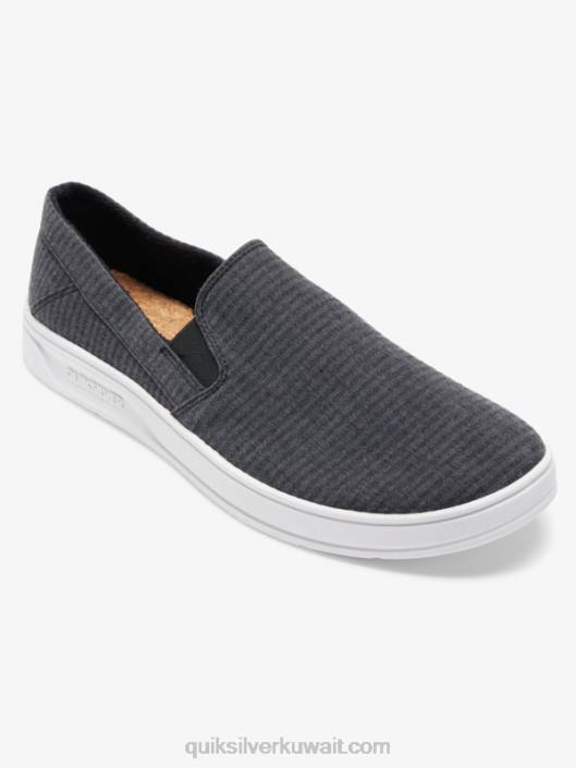 حذاء هاربور وارف سهل الارتداء Quiksilver رجال 68001288 أسود