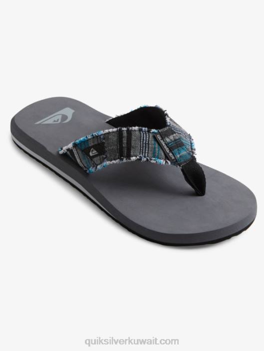 صندل هاوية القرد Quiksilver رجال 68001293 رمادي 3