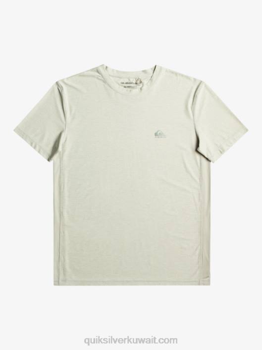 تي شيرت عداء الساحل Quiksilver رجال 68001329 هيذر رمادي بنفسجي