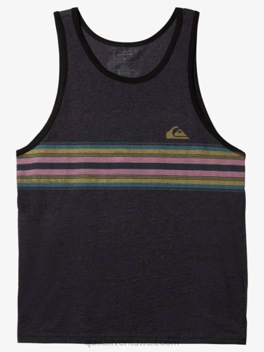 تبسيط تي شيرت دبابة Quiksilver رجال 68001337 هيذر الفحم