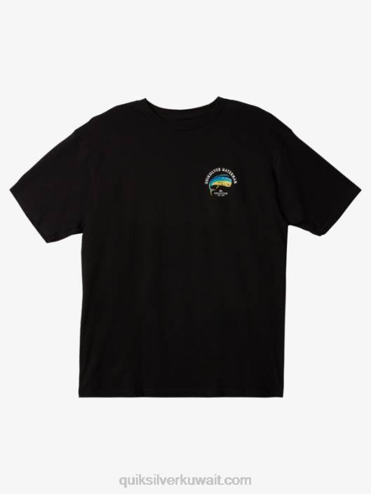 توتر الماء على القميص Quiksilver رجال 68001341 أسود
