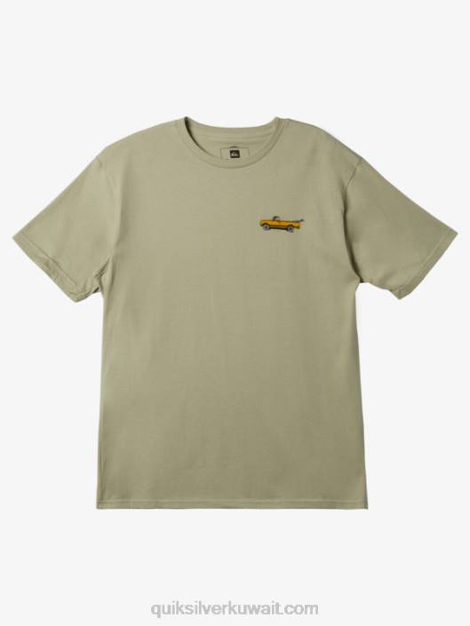 تي شيرت ملزمة منارات الماء Quiksilver رجال 68001344 شاي
