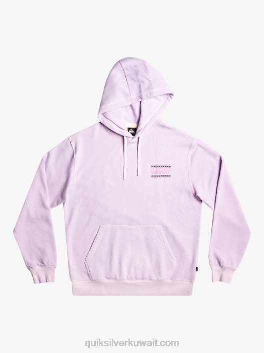 هوديي بلاطة النيون Quiksilver رجال 68001356 أرجواني فاتح