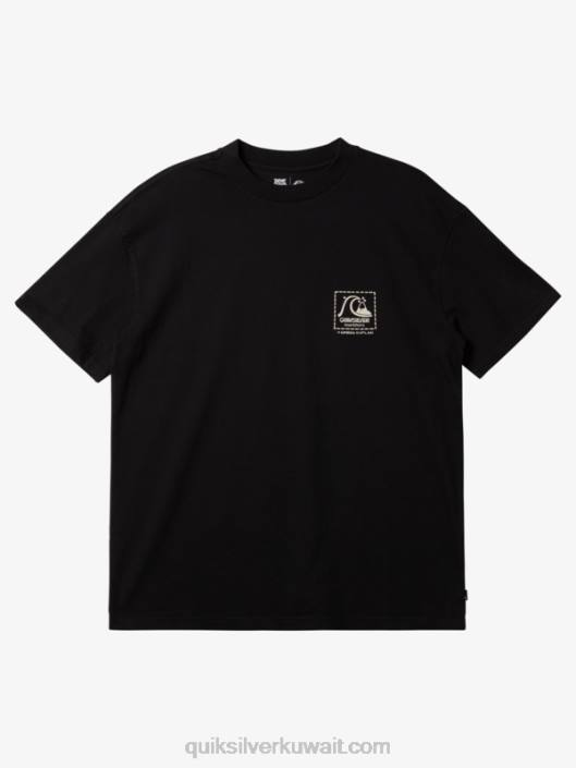 جريج كابلان تيشيرت قماش فارغ Quiksilver رجال 68001374 أسود