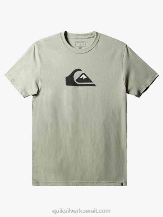 تي شيرت بشعار الشركة Quiksilver رجال 68001387 حكيم الصحراء