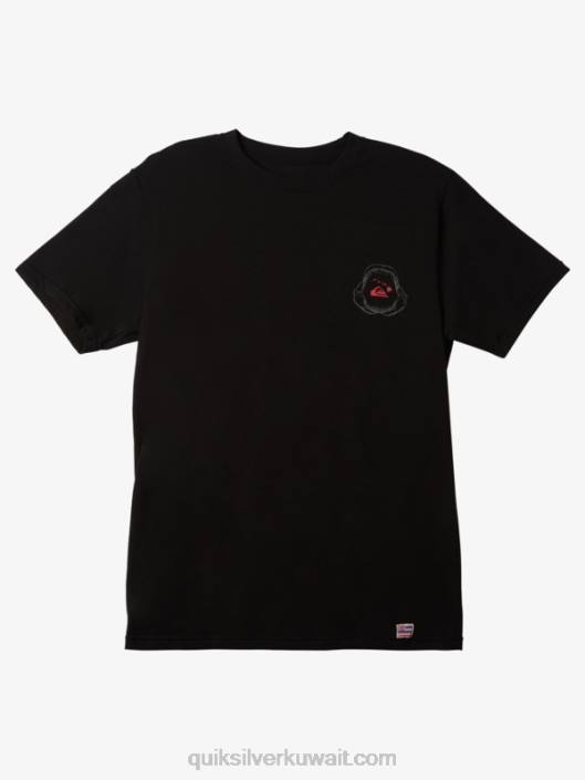 تي شيرت هاواي لدغة كبيرة Quiksilver رجال 68001421 أسود
