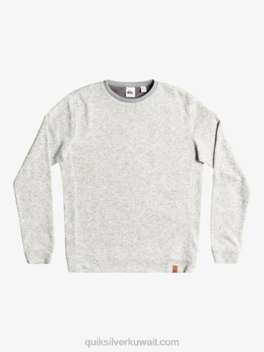 سويت شيرت كيلر Quiksilver رجال 68001424 هيذر رمادي فاتح
