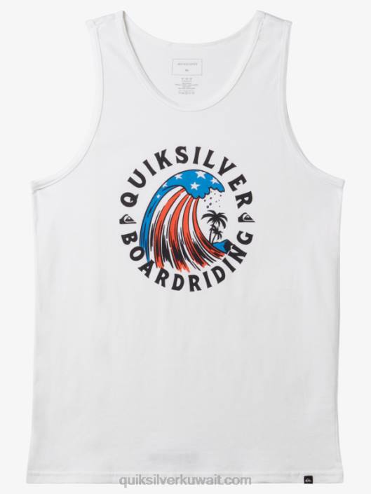 موطن الخزان الموجي Quiksilver رجال 6800154 أبيض