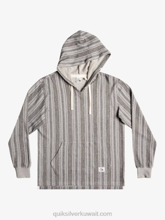 هوديي باجا Quiksilver رجال 68001544 الأسود باجا فير