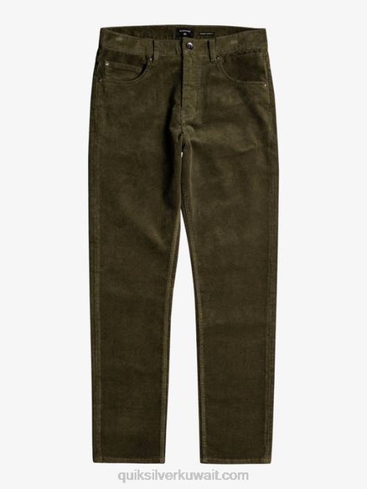 سروال قصير من الكراكر Quiksilver رجال 68001549 ورق العنب