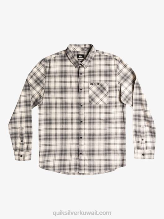 قميص طويل الأكمام هاتون Quiksilver رجال 68001560 بوابة الحديد هاتون