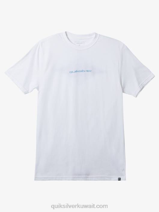أومني الماس تي شيرت Quiksilver رجال 6800162 أبيض