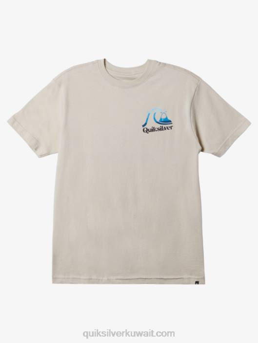 تي شيرت جزيرة تايم Quiksilver رجال 68001626 البتولا