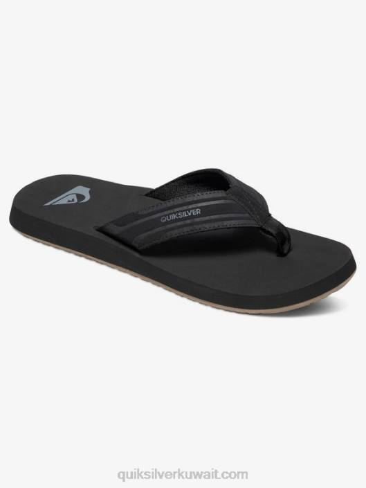 الصنادل القرد وجع Quiksilver رجال 68001644 أسود / بني