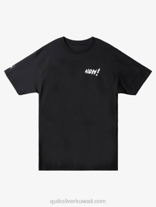 ناتاس الآن تي شيرت Quiksilver رجال 68001655 أسود