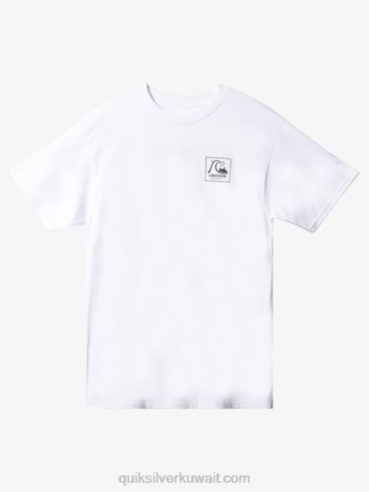 ناتاس أكشن الآن تي شيرت Quiksilver رجال 68001658 أبيض