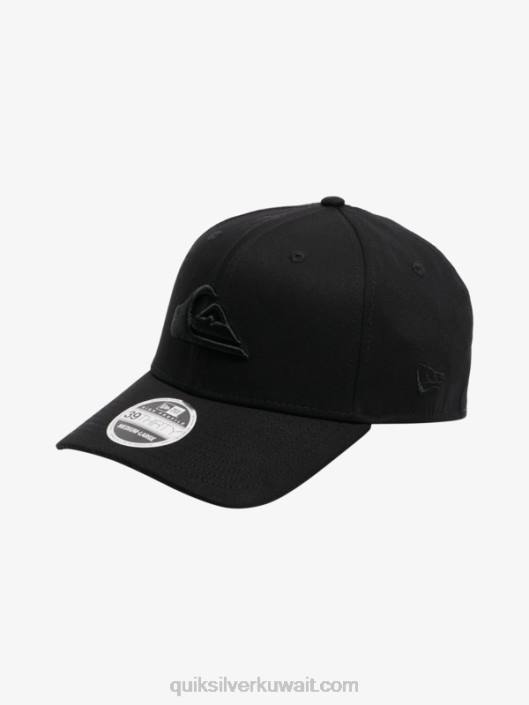 قبعة قابلة للتمدد للجبل والموجة Quiksilver رجال 68001680 أسود