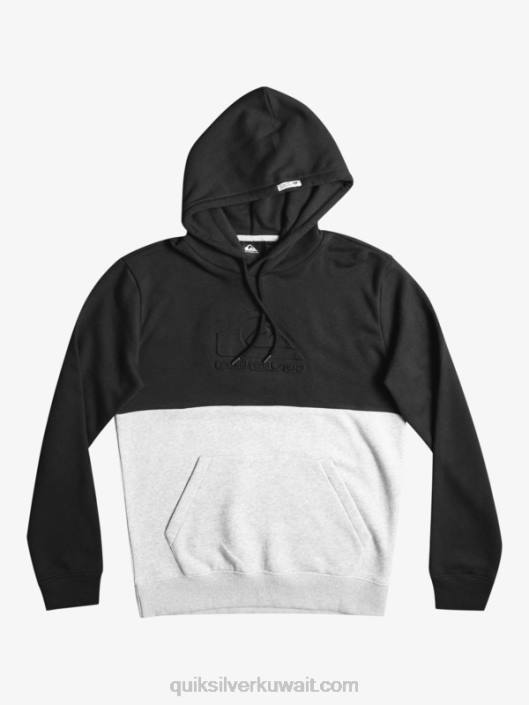 هوديي النقش Quiksilver رجال 68001681 أسود