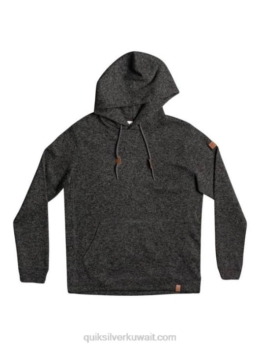كيلر هوديي Quiksilver رجال 68001710 هيذر رمادي غامق