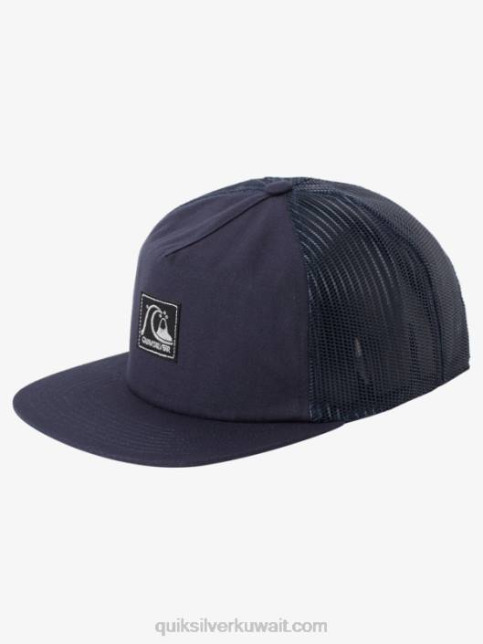 قبعة سائق شاحنة زعنفة واحدة Quiksilver رجال 68001716 بليزر كحلي