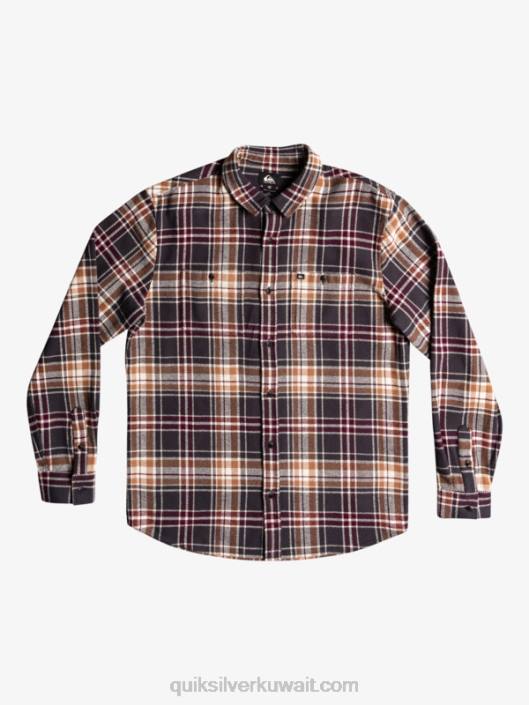 قميص طويل الأكمام من الفانيلا المستكشف Quiksilver رجال 68001771 شبح مقدام