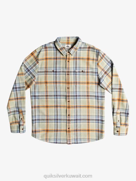 قميص طويل الأكمام من الفانيلا المستكشف Quiksilver رجال 68001772 حكيم الصحراء مقدام