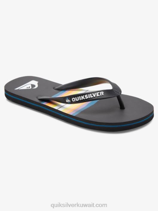 شبشب راتنج مولوكاي Quiksilver رجال 68001791 أسود