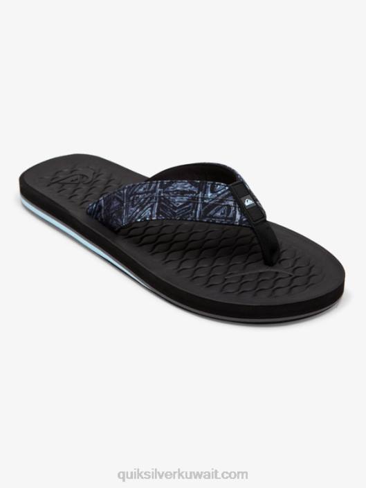 شبشب لاناي Quiksilver رجال 68001793 أسود