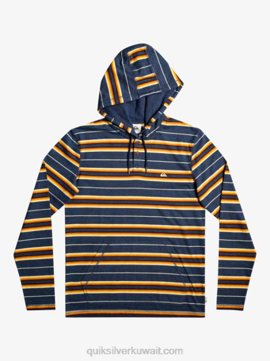 آخر فرصة تي شيرت مقنعين بأكمام طويلة Quiksilver رجال 68001862 شارة الفرصة الأخيرة