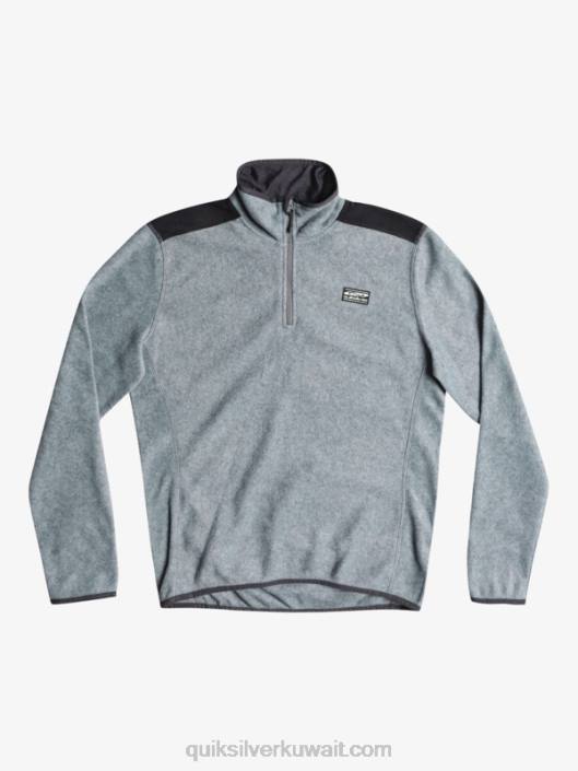 سترة الصوف آكر ربع Quiksilver رجال 68001879 هيذر غراي