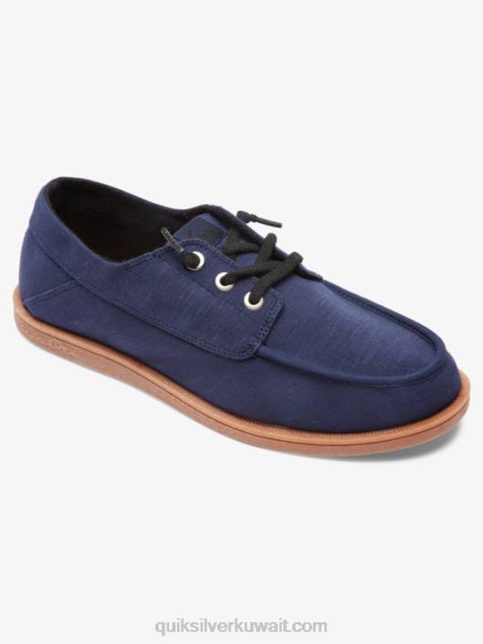 مرفأ الأحذية المجروفة Quiksilver رجال 68001885 أزرق / بني