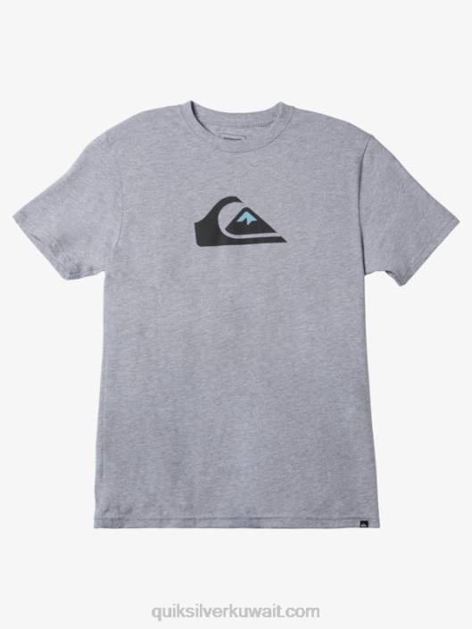تي شيرت بشعار الشركة Quiksilver رجال 6800191 خلنج رياضي