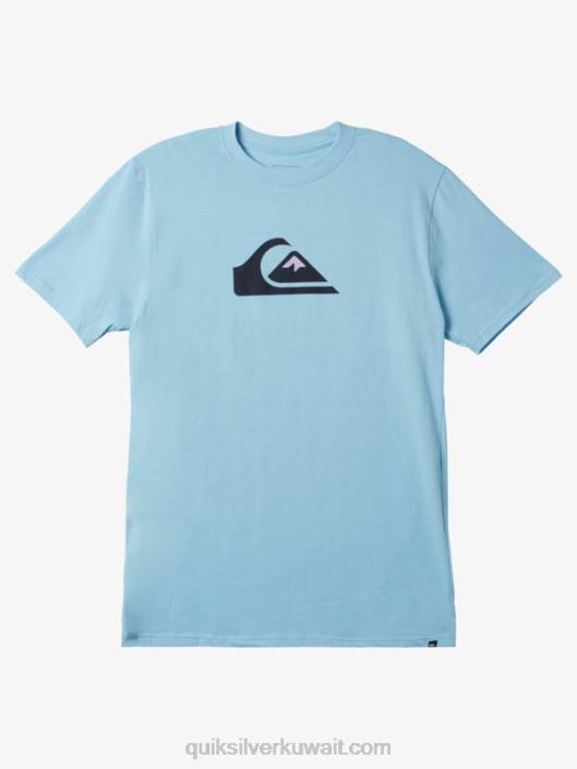 تي شيرت بشعار الشركة Quiksilver رجال 6800197 السماء الزرقاء