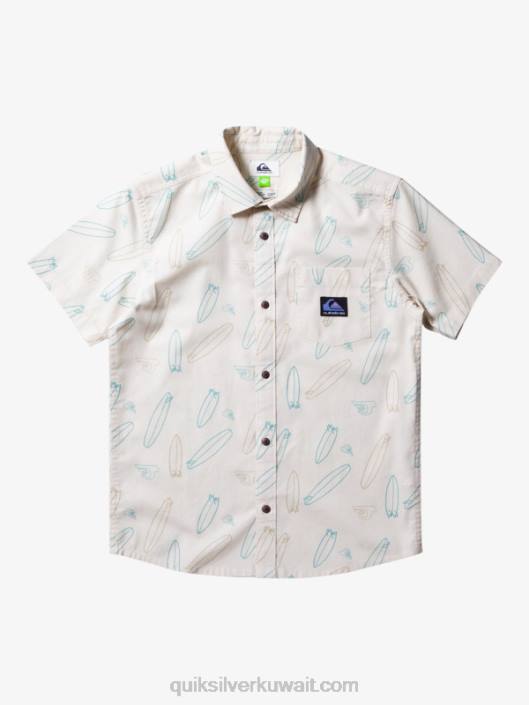أين هو قميص لوحي بأكمام قصيرة Quiksilver أولاد 68002008 البتولا حيث يوجد لوح بلدي