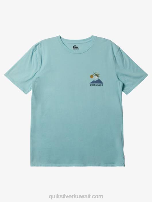 تي شيرت القبيلة الجديدة Quiksilver رجال 6800233 الملاك الأزرق