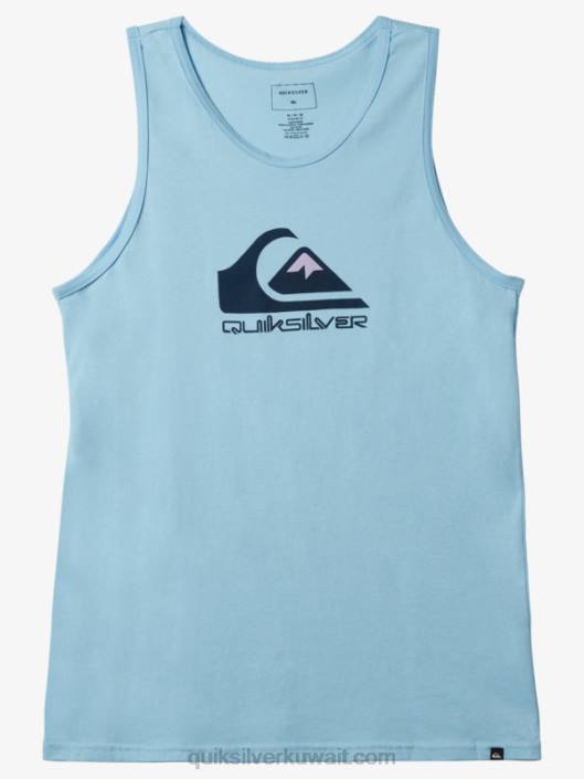 دبابة شعار كبير Quiksilver رجال 6800268 السماء الزرقاء