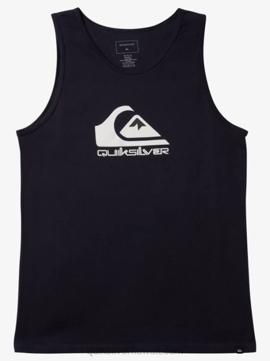 دبابة شعار كبير Quiksilver رجال 6800269 بليزر كحلي