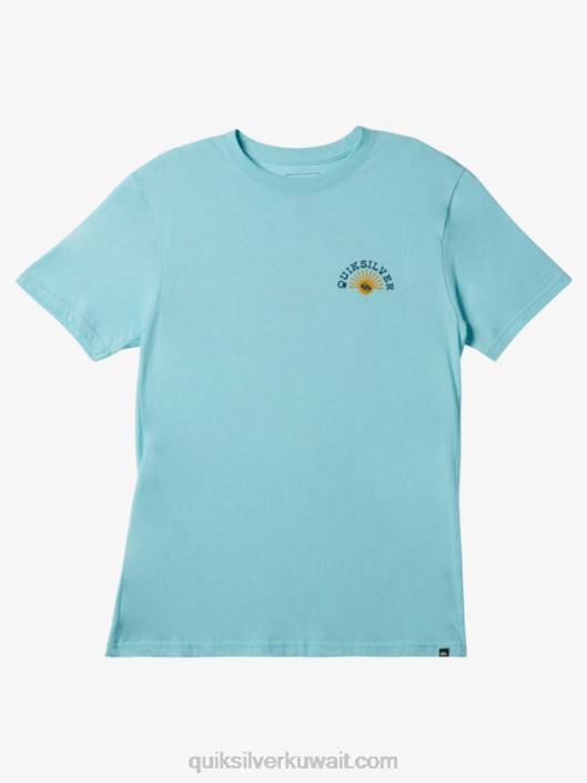 تدفق وزارة الدفاع تي شيرت Quiksilver رجال 6800271 ملاك الخلنج الأزرق