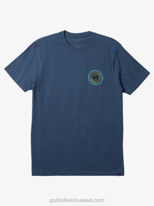 دوائر نهاية تي شيرت Quiksilver رجال 6800307 بحر بيرينغ