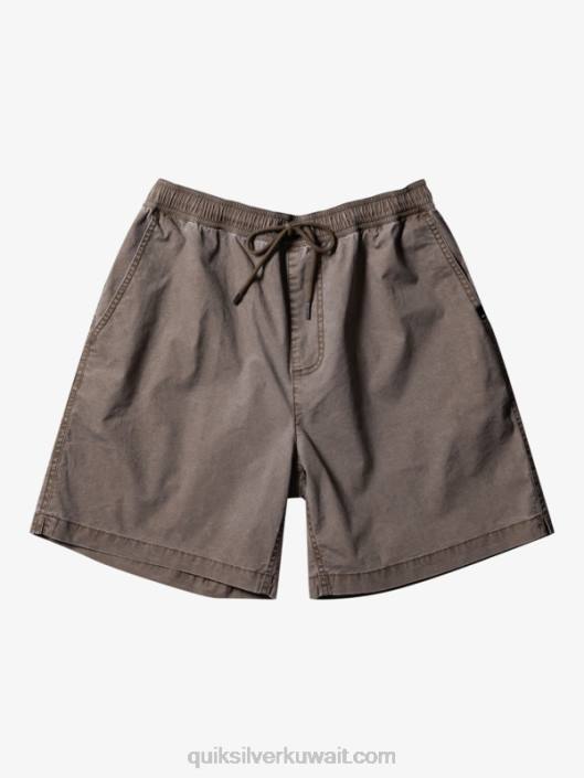 السراويل المطاطية تاكر Quiksilver رجال 6800322 رقائق الشوكلاته