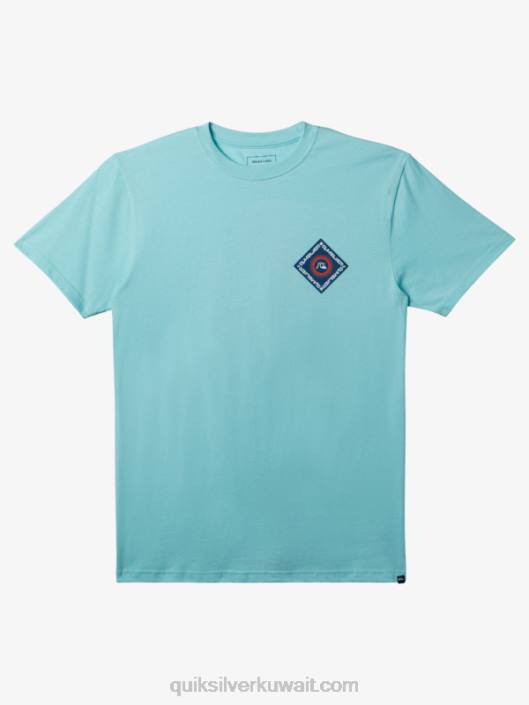تي شيرت كليرفيو Quiksilver رجال 6800393 الملاك الأزرق