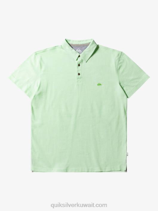 قميص بولو بأكمام قصيرة Quiksilver رجال 6800479 الجنة الخضراء
