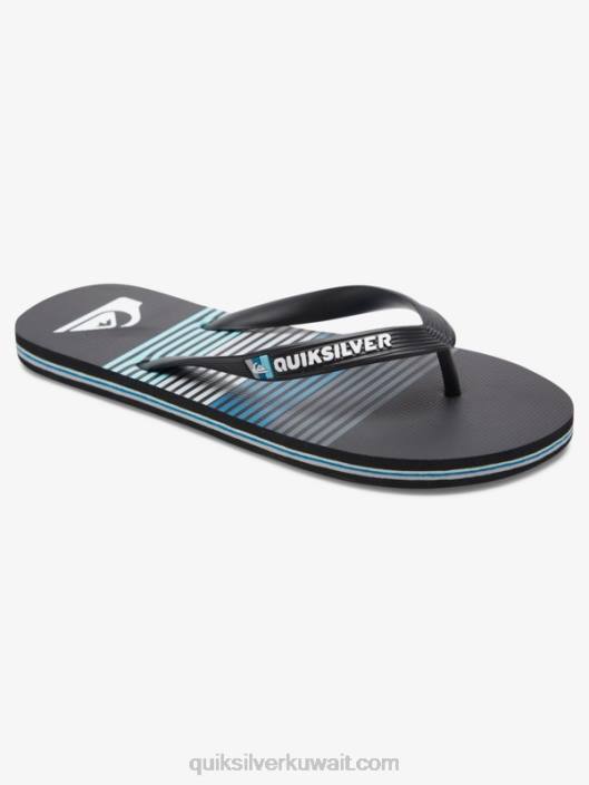 شبشب فن مولوكاي Quiksilver رجال 6800526 أسود