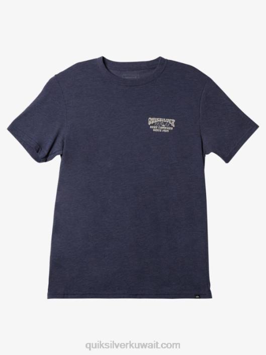 تي شيرت وزارة الدفاع قفل Quiksilver رجال 6800529 سترة هيذر البحرية