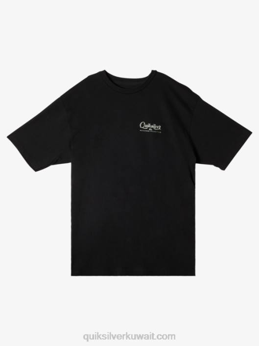 الماء تحت الماء تي شيرت Quiksilver رجال 680053 أسود