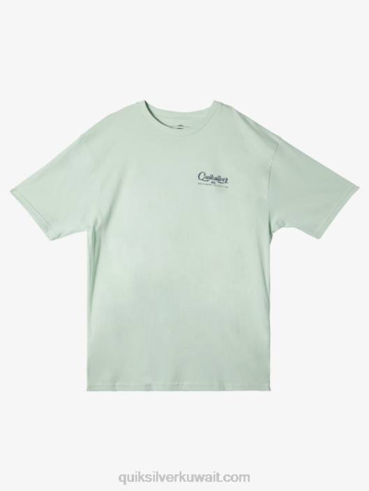الماء تحت الماء تي شيرت Quiksilver رجال 680055 رقيق الأخضر